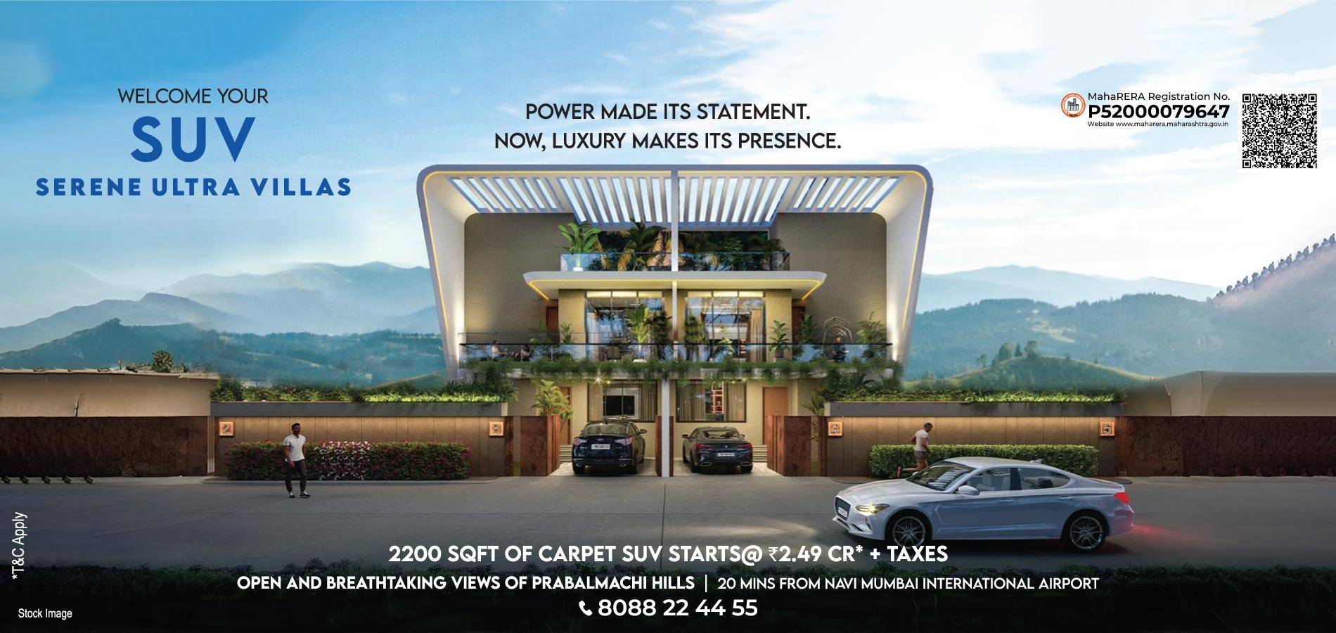 Anant Serene Villas Desktop Banner