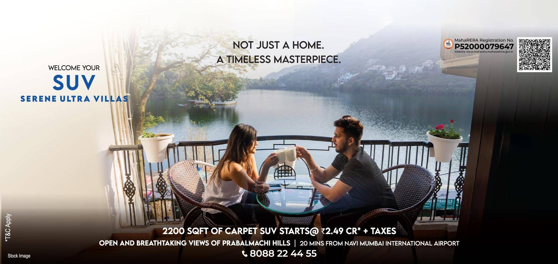 Anant Serene Villas Desktop Banner