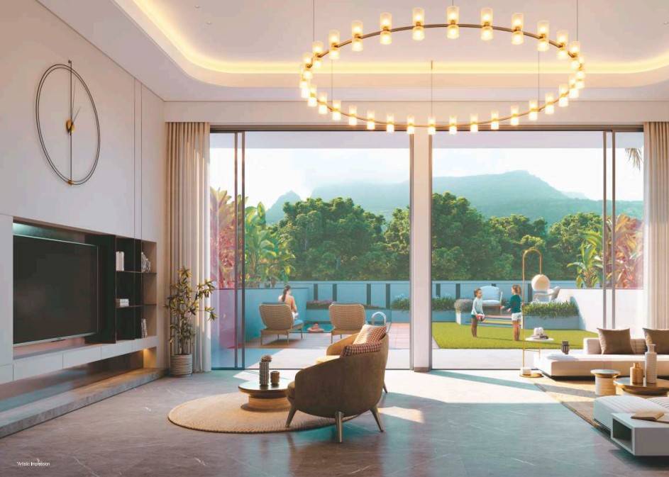 Anant Serene Villas Living Room